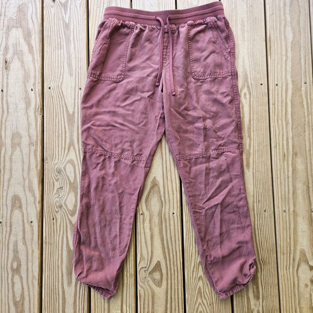Maurices Weekender Jogger Pants Dusty Maroon Medium